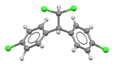 Ball-and-stick model of the DDD molecule