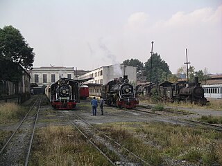 Widok od strony peronów (Tren Turístico de la Sabana)