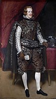 Philip IV in Brown and Silver, Diego Velázquez, 1632