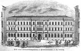 Fridericianum in Leipzig, Sitz des Chemikums der Universität Leipzig und des Antikenmuseums (1848)