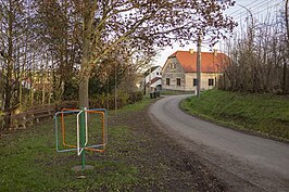 Straat in Hracholusky