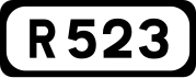 R523 road shield}}