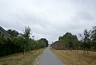 Gorissenstraße nach West von der Melli-Beese-Straße/ Westfuge des Landschaftsparks.