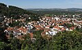 Landstuhl, größte Stadt des Kreises, aus der Vogelperspektive