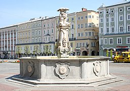 Linz Neptunbrunnen 1685–1690