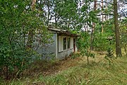 Bungalow in the outer zone, which among other purposes served as camouflage