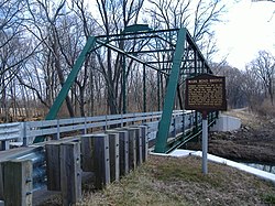 The Mark Road Bridge over Sugar Creek