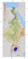 Nile with topography