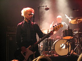 Kari Nylander (bass) and Pete Parkkonen (drums) from Zen Café in Tavastia club, Helsinki, 2006-04-16.