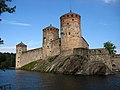 Burg Olavinlinna, Haupt-Geschützebene unter dem Turmdach, Finnland