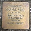 Stolperstein für Markus Mohl (Stökerstraße 14)