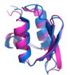 CASP6 target T0281, the first ab initio protein structure prediction to approach atomic-level resolution