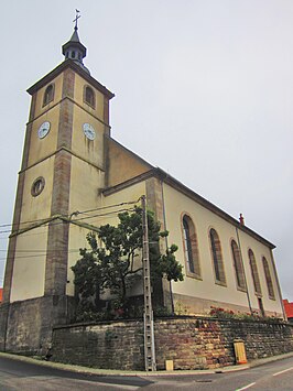 Lutherse kerk in Hangviller / Hangweiler