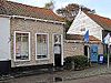 Huis met rechte gevel