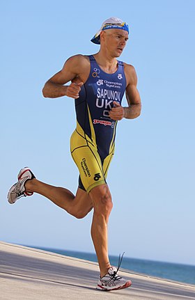 Danylo Sapunow auf dem Weg zur Bronzemedaille in Quarteira, 2011