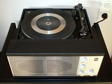 A Dual P 53 record player with 1210 turntable