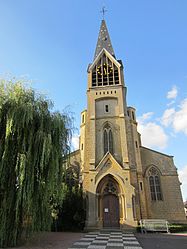 The church in Amanvillers