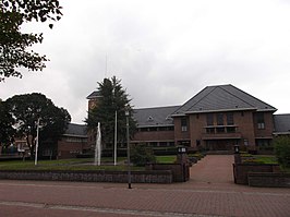 Het Gemeentehuis van Katwijk in september 2013.