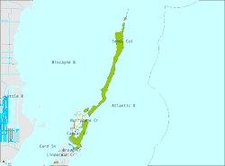 U.S. Census Bureau map showing limits of former city