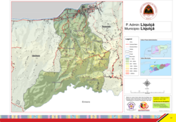 Official map of the Administrative post