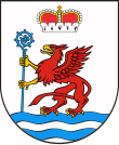 Wappen des Powiat Białogardzki