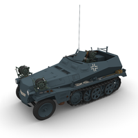 Trójwymiarowy model Sd.Kfz.250/2 (alt)