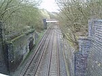 Site of Wood Siding station in 2005