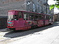 KT4D 239 in Liepāja, vorher verkehrte er in Gera