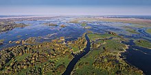 Der 2001 gegründete Nationalpark Warthemündung im Westen des Warthebruchs