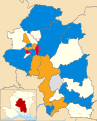 2003 results map