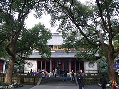 Temple of Yue Fei in Hangzhou.