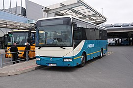 Bus in Mladá Boleslav, Tschechien