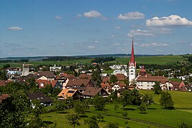 Blick auf Beromünster