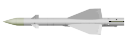 Az R–8 oldalnézeti rajza