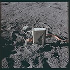 Apollo 14 Suprathermal Ion Detector Experiment on the surface of the moon.