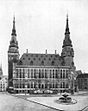 Das Aachener Rathaus um 1925