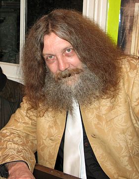 Anarchist comic book writer Alan Moore