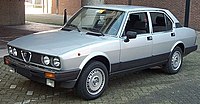 1983–84 Alfetta Quadrifoglio Oro (final facelift)