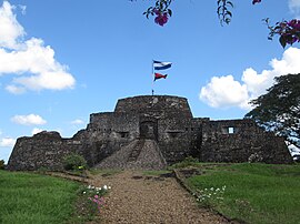 Blick auf El Castillo de la Inmaculada Concepción