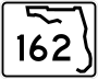 State Road 162 marker