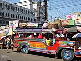 Jeepney tại Carbon Market, Cebu City