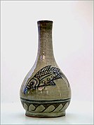 Pot with fish motif