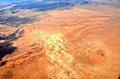 Sandsturm von oben gesehen (Namib-Wüste 2017)