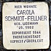 Stolperstein Marienstr. 9 Carola Schmidt-Fellner
