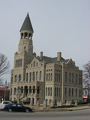 Washington County Courthouse, gelistet im NRHP Nr. 80000047[1]