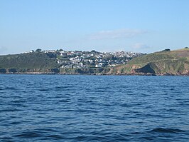 Wembury, gezien vanaf zee