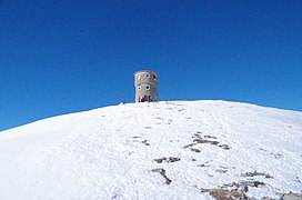 Tower at the top of the peak