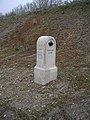 Ganzmeilenstein an der Straße von Chemnitz nach Mittweida kurz vor Ottendorf