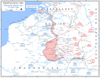 Militärische Situation während des Westfeldzuges zwischen dem 10. und 16. Mai 1940