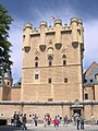 The tower of Alcazar in Segovia, 2005.